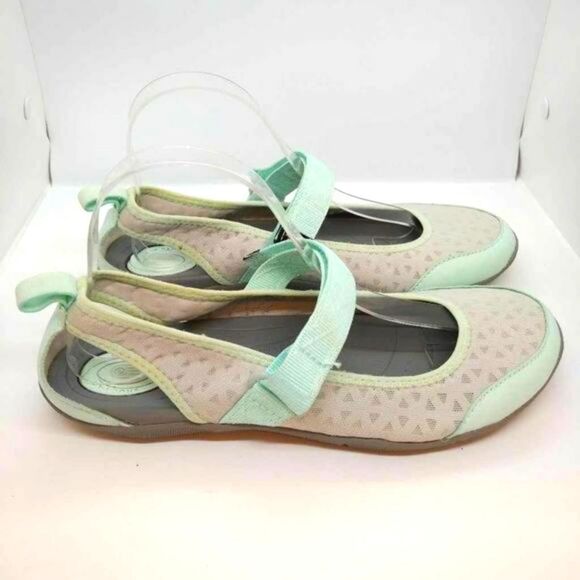 Teva Northwater Gore Strap‎ Slip On Sandals Womens Size 10 Blue Grey Teva Shoes - Picture 1 of 8